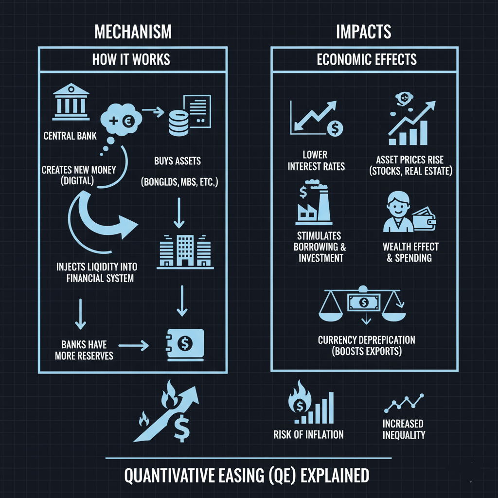 Quantitative Easing (QE): O que é e como funciona