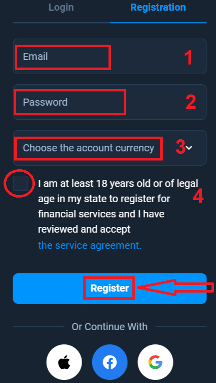 Registrar na OlympTrade: Passo a Passo Simples