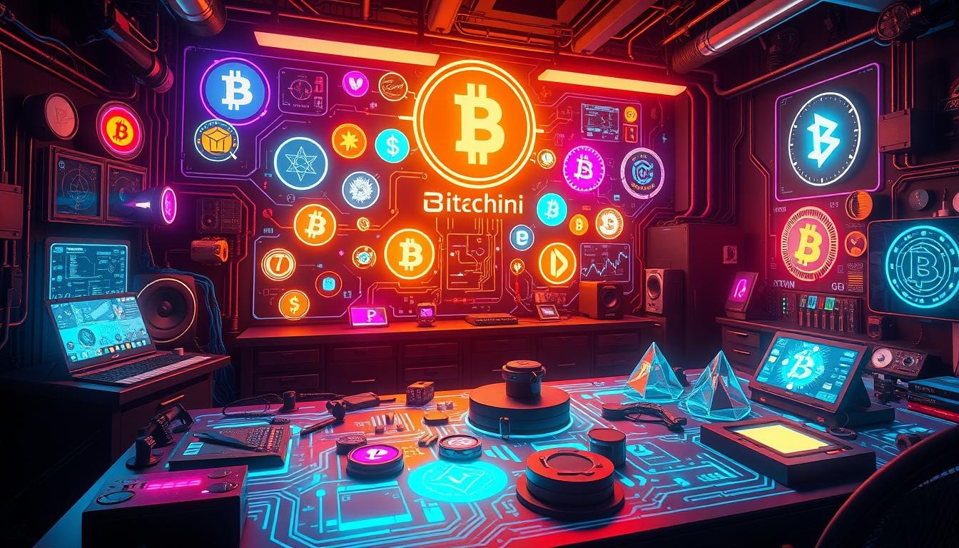 Criação de criptomoedas