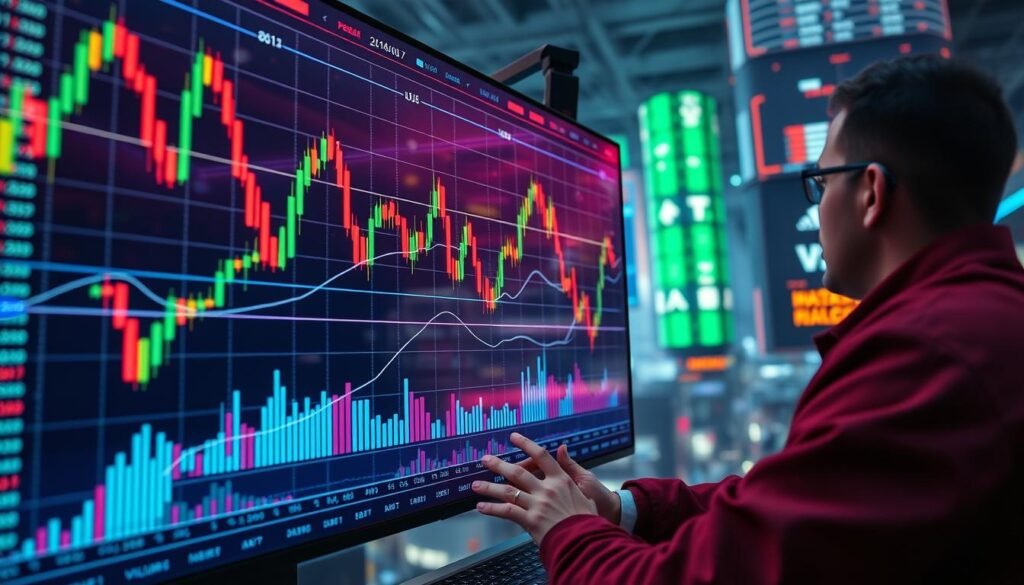 Relação preço e volume na análise técnica