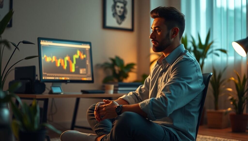 como controlar emoções como trader