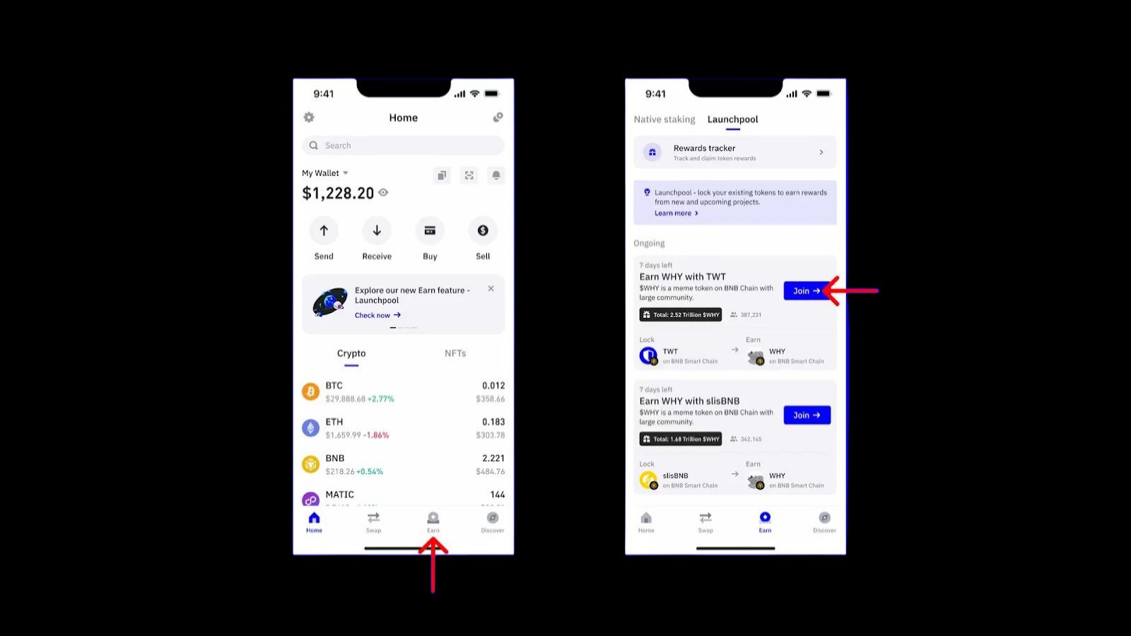 Entendendo o First Trust Wallet Launchpool
