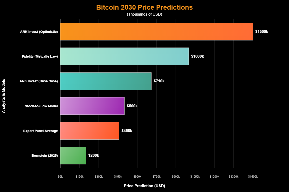 Previsão de Preços do Bitcoin (BTC) Para 2030 1 Previsão de Preços do Bitcoin (BTC) Para 2030