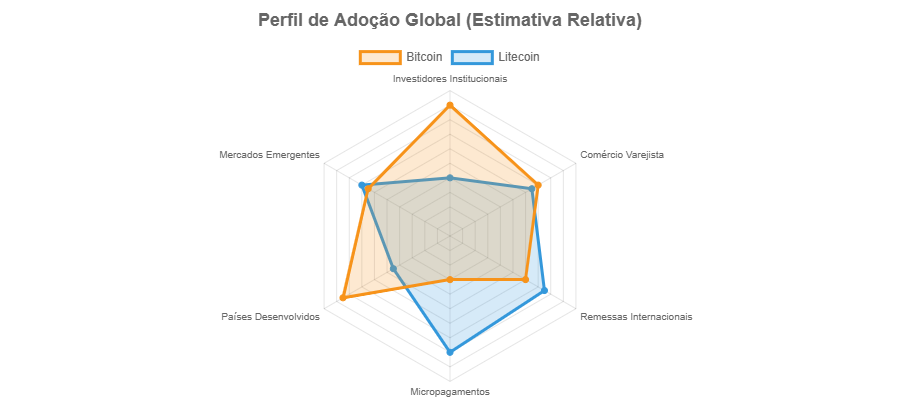 Litecoin ou Bitcoin: Futuro das Finanças Globais 3 Litecoin ou Bitcoin: Futuro das Finanças Globais