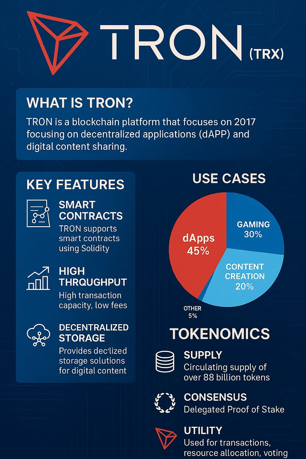 Previsão de Preço do TRON (TRX) para 2030 1 O Que é o TRON (TRX) e Por Que Ele Importa