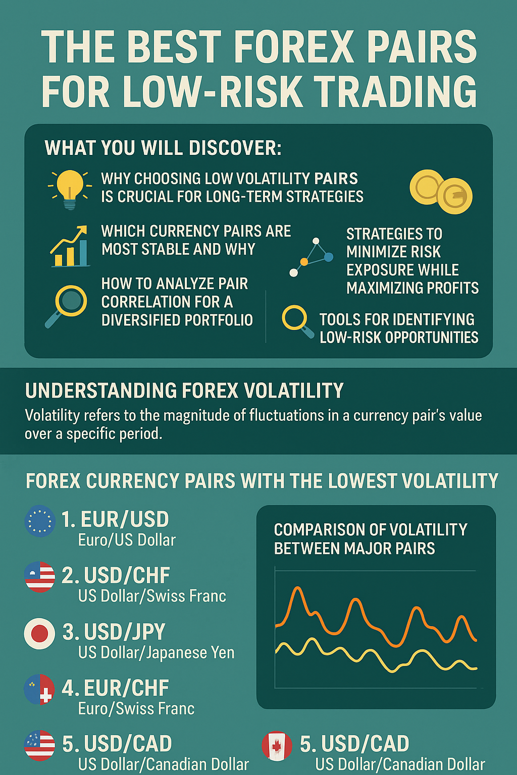 Melhores Pares de Moedas Forex Para Trading de Baixo Risco 1 Melhores Pares de Moedas Forex Para Trading de Baixo Risco