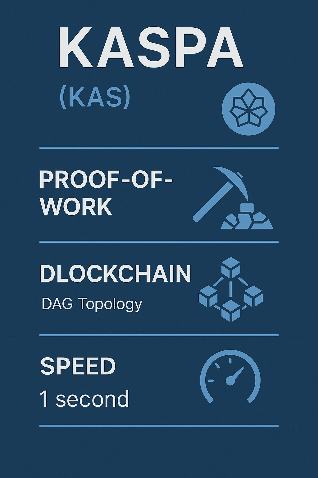 Previsão de Preço do Kaspa (KAS) para 2030 1 Previsão de Preço do Kaspa (KAS) para 2030