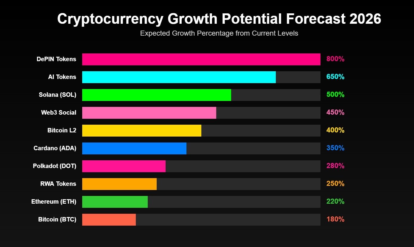 Criptomoedas: Quais Tokens Prometem Ter Valorização em 2026?