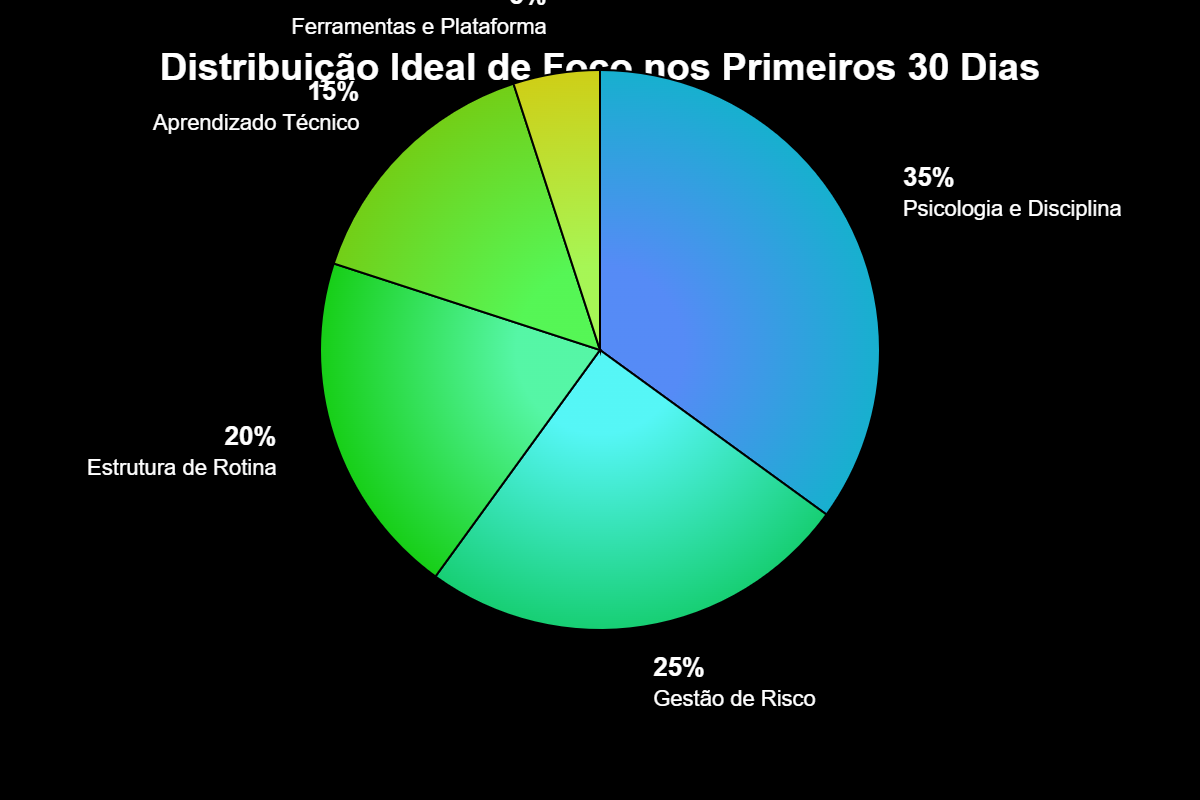 Como um Trader Iniciante Deve Evoluir nos Primeiros Trinta Dias