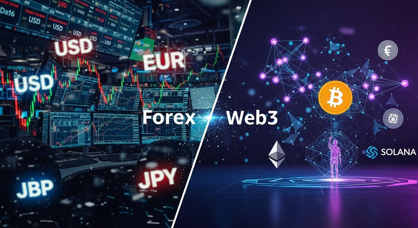 Como a Web3 Descentraliza o Mercado Forex 1 Como a Web3 Descentraliza o Mercado Forex