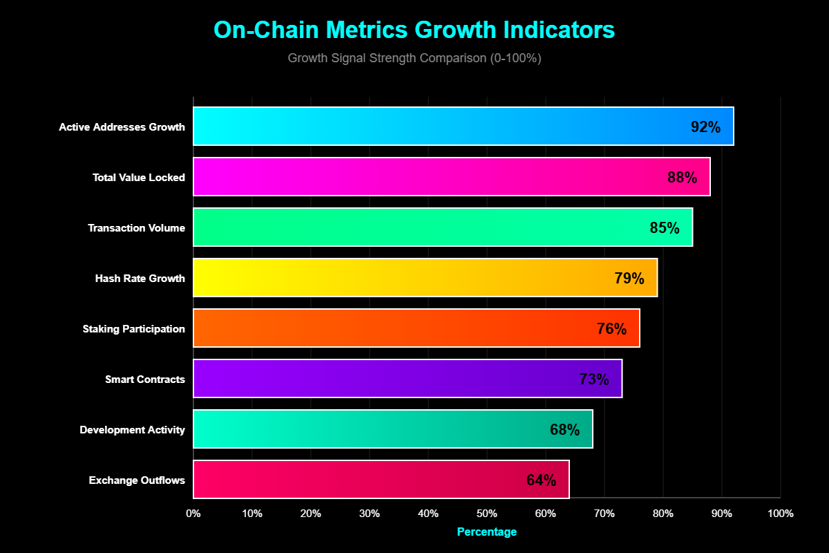 Métricas On Chain Revelam Expansão do Mercado Cripto 1 Indicadores de Atividade de Rede Demonstrando Expansão